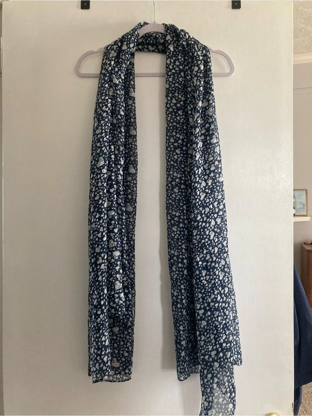 JustFab animal print scarf